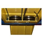  Автомобильный четырехстоечный подъемник  F4.5D-4 AE&T (380B) для сход-развала мни (9)