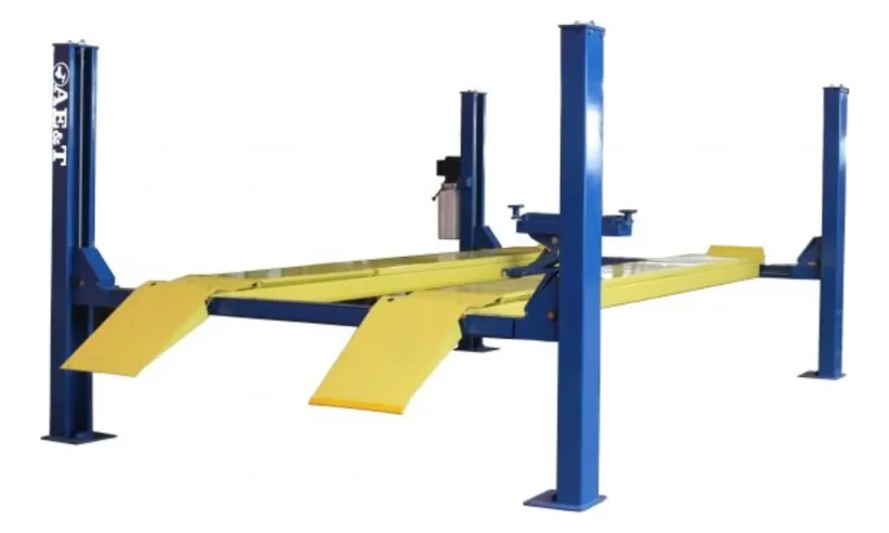 Автомобильный четырехстоечный подъемник  F4.5D-4 AE&T (380B) для сход-развала фото