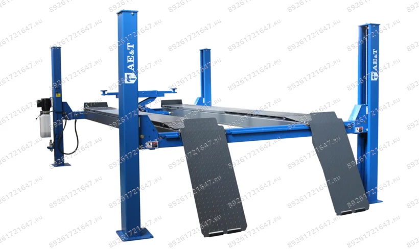 Подъемник четырехстоечный F5.5-4 AE&T (380B) фото