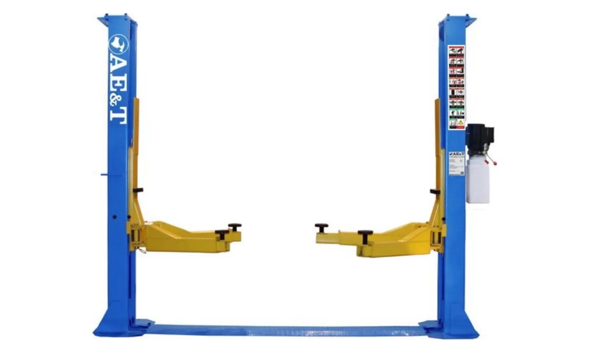  Подъемник двухстоечный Т5.5 AE&T (380В) (0)