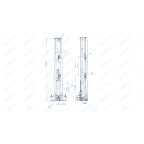  Подъемник 2-х стоечный электрогидравлический ДАРЗ П2-07 мни (0)