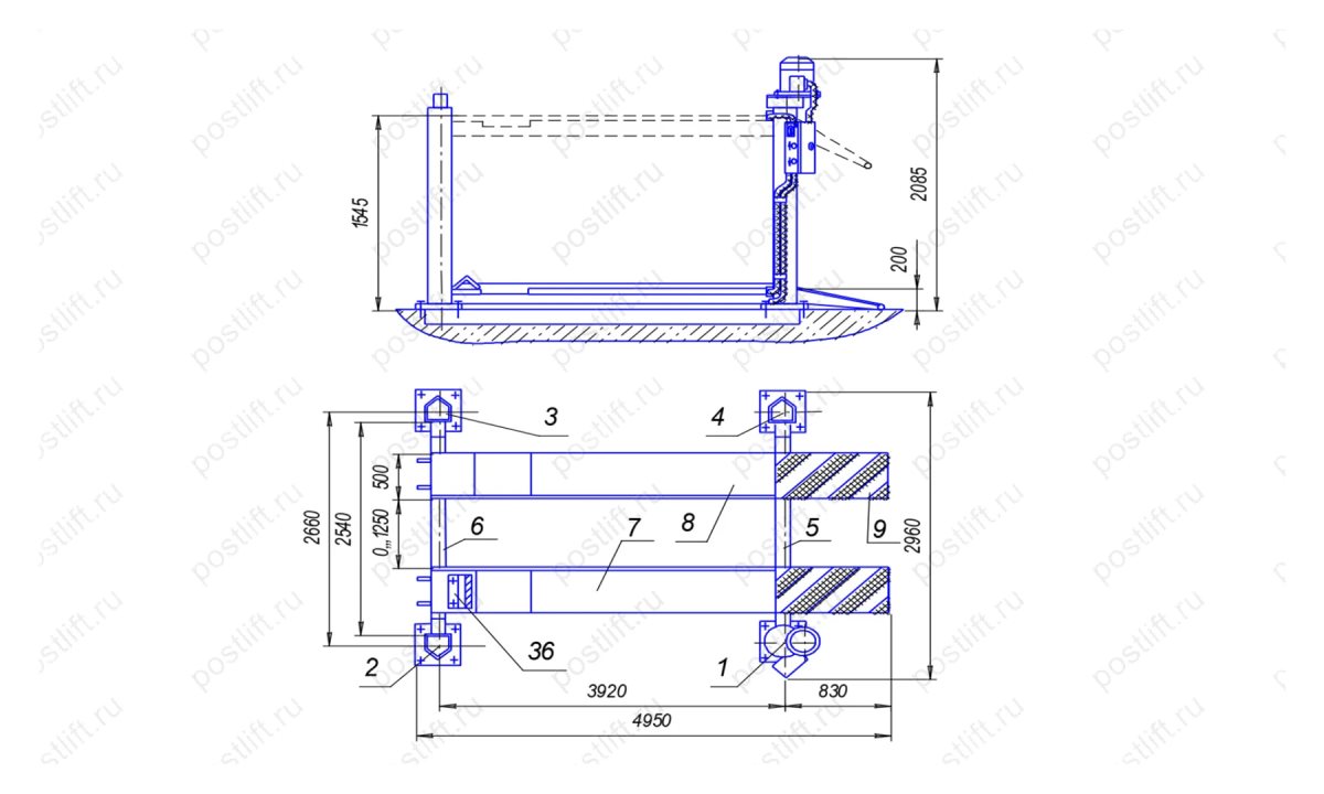  Подъемник П178Д-00 ФОРМЗ (Глазов) (0)