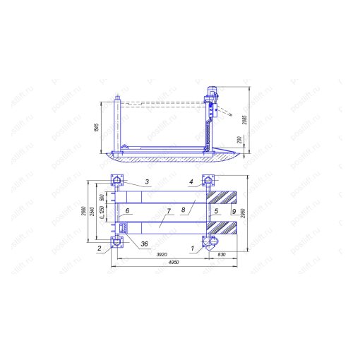 Подъемник П178Д-00 