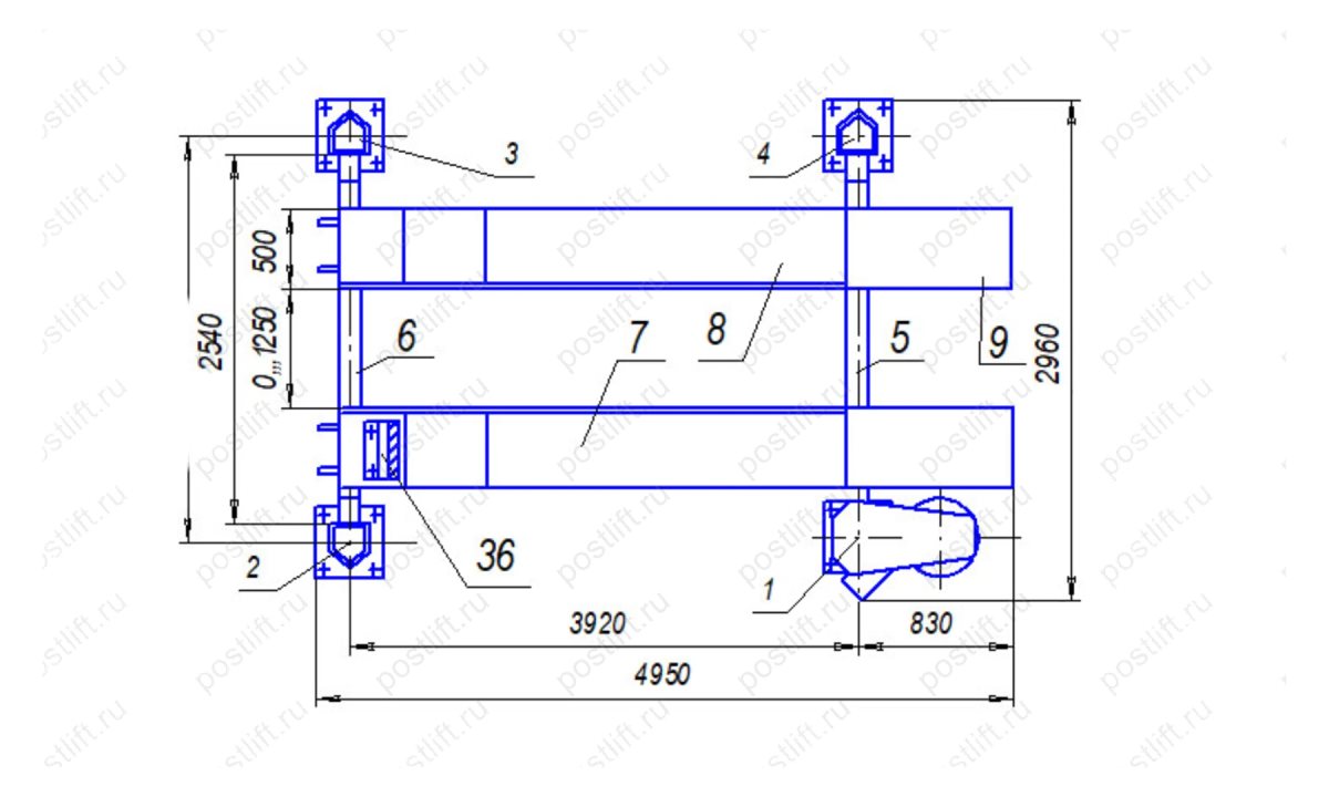  Подъемник П178Д-03 ФОРМЗ (Глазов) (0)