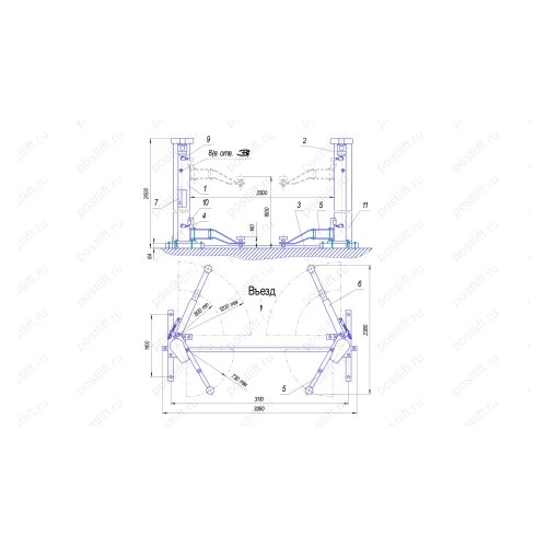 Подъемник П180Е-17 с №578doc