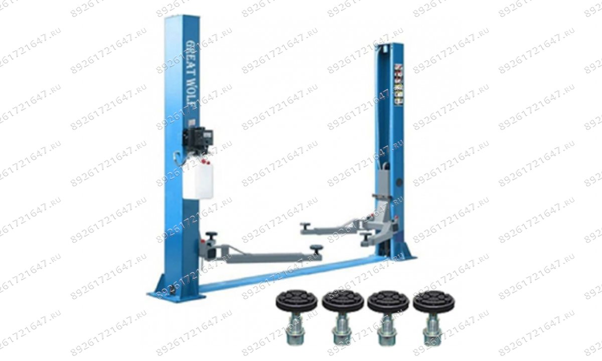  Подъемник двухстоечный GW-C4000 220 Great Wolf, 4000кг (0)
