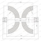  Подъемник двухстоечный GW-C4000 220 Great Wolf, 4000кг мни (3)