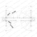  Подъемник двухстоечный GW-D4000 220 Great Wolf, 4000кг мни (3)