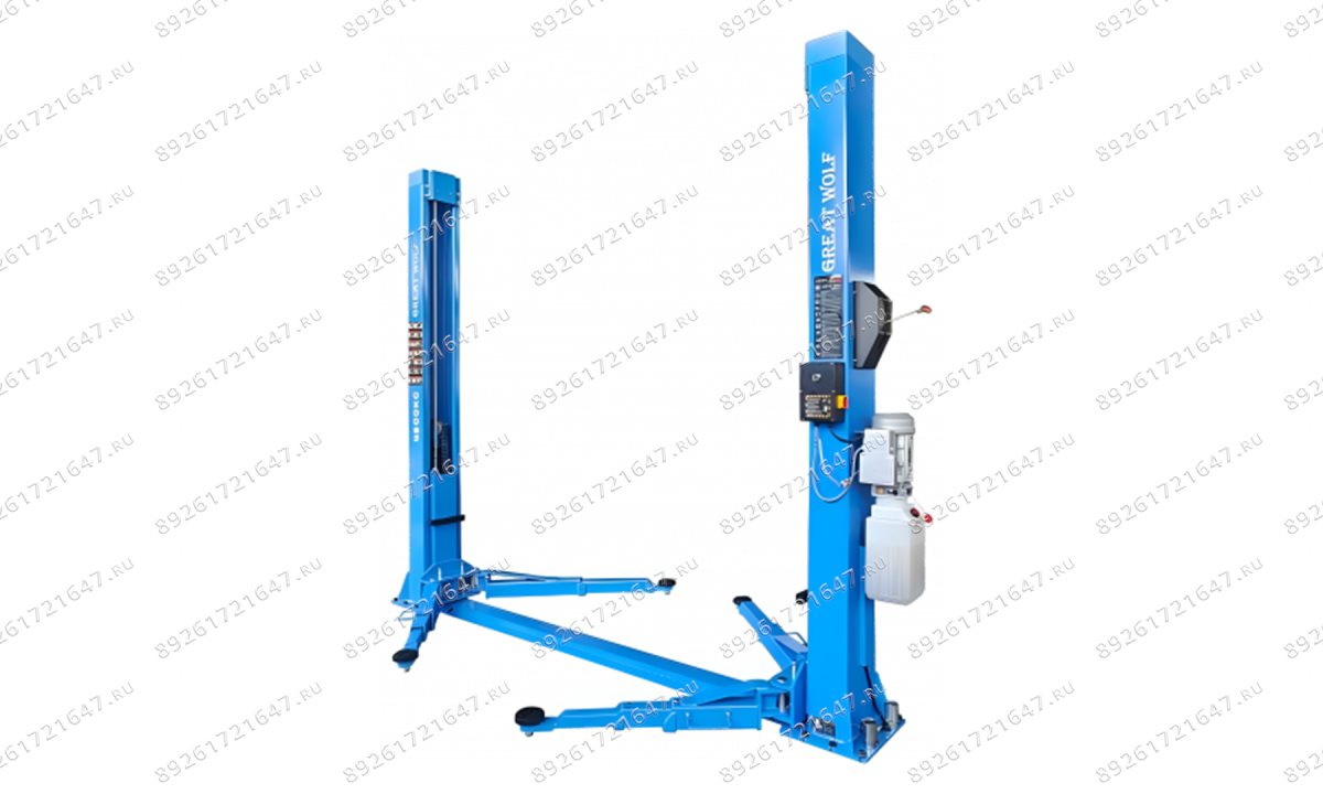  Подъемник двухстоечный GW-E4500 380 Great Wolf, 4500кг (0)