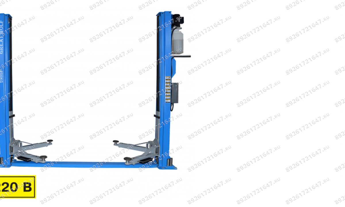  Подъемник двухстоечный GW-F4500E 220 Great Wolf, 4500кг (0)