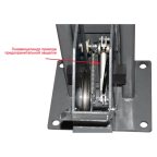  KraftWell KRW5.5 Подъемник четырехстоечный г/п 5500 кг. платформы гладкие мни (3)