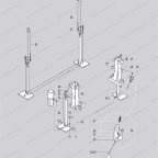  Электрогидравлический двух стоечный подъемник NORDBERG N4120A-4T мни (0)