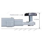  Подъемник 380V 2х стоечный 4т с верхней синхронизацией N4121H-4T мни (2)