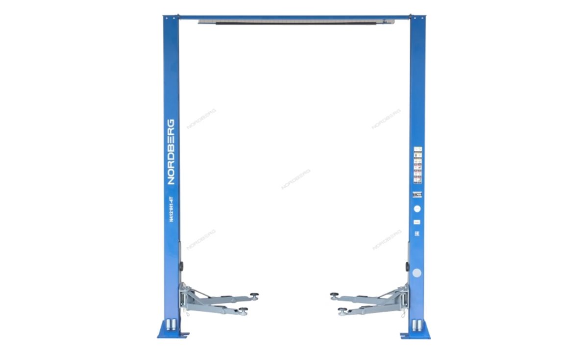  Подъемник 380V 2х стоечный 4т с верхней синхронизацией N4121H-4T (0)