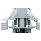  Подъемник 380V 2х стоечный 5т с верхней синхронизацией (серый) N4122HM-5G мни (4)