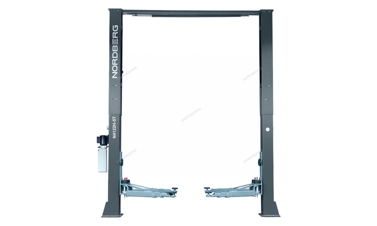  Подъемник 380V 2х стоечный 5т с верхней синхронизацией (серый) N4122HM-5G (0)