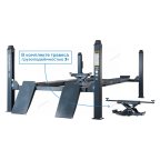  Подъемник 380V 4х стоечный 5т, c ручной траверсой 3т, 380В (Серый) NORDBERG 4450J мни (3)