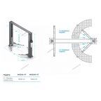  Подъемник 380V с верхней синхронизацией, H=4,0 м, с электростопорами (серый) Nordberg N4120H1E-4G мни (1)