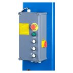  Подъемник 380V 2х стоечный 4т с верхней синхронизацией, H=3,6 м, с электростопорами (синий) Nordberg N4120HE-4B мни (3)