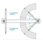  Подъемник 220V 2х стоечный 4т NORDBERG N4121B-4T мни (1)