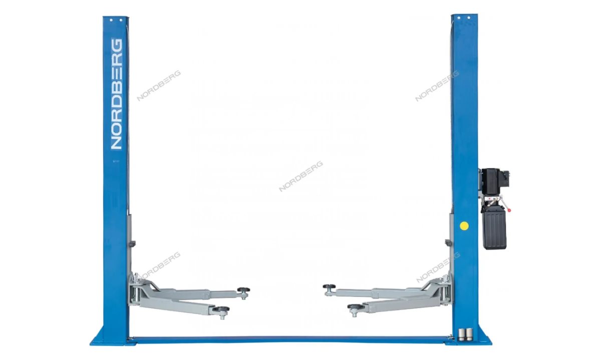  Подъемник 220V 2х стоечный 4т NORDBERG N4121B-4T (0)