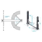  Подъемник 380V 2х стоечный 5т, с электростопорами NORDBERG N4122AE-5B мни (1)