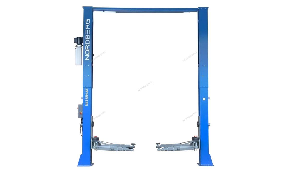  Подъемник 380V 2х стоечный 6т с верхней синхронизацией (синий) NORDBERG N4122H-6B (0)
