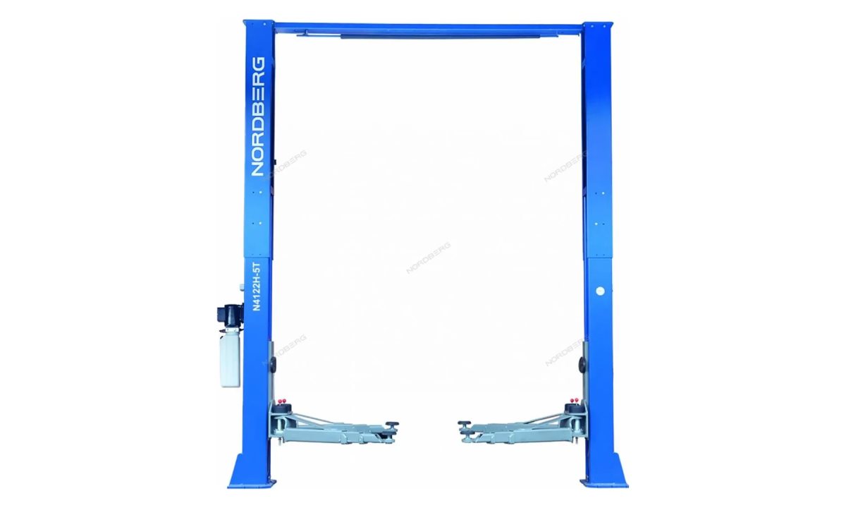  Подъемник 380V 2х стоечный 5т с верхней синхронизацией (синий) NORDBERG N4122HM-5B (0)