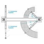  Подъемник 380V 2х стоечный 4,5т (серый) NORDBERG N4124AM-4,5G мни (1)