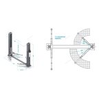  Подъемник 380V 2х стоечный 4,5т (серый) NORDBERG N4125-4,5T мни (1)
