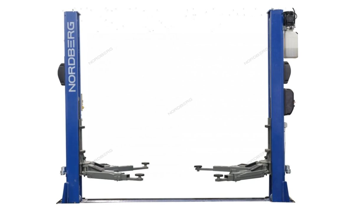  Подъемник 380V 2х стоечный 4,5т (серый) NORDBERG N4125-4,5T (0)