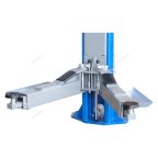  Подъемник 380V 2х стоечный 4,5т с верхней синхронизацией (синий) Nordberg N4121A-4T мни (8)