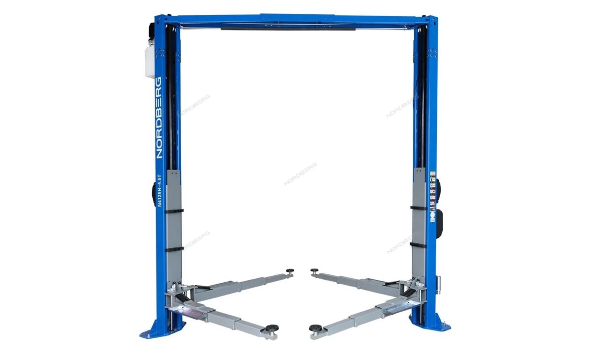  Подъемник 380V 2х стоечный 4,5т с верхней синхронизацией (синий) Nordberg N4121A-4T (0)