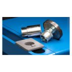  Подъемник ножничный 3,5т, с встроенными адаптерами для SUV авто, 220В (синий) NORDBERG N631-3,5B мни (6)