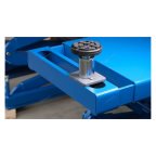  Подъемник ножничный 3,5т, с встроенными адаптерами для SUV авто, 220В (синий) NORDBERG N631-3,5B мни (7)