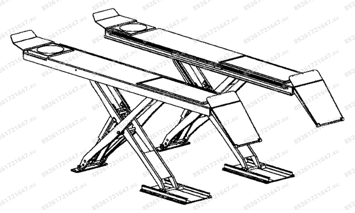  Ножничный подъемник Nussbaum UNI LIFT 3500 (0)