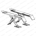  Ножничный подъемник Nussbaum UNI LIFT 3500 мни (0)