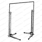  2-стоечный подъемник NUSSBAUM 2.25 SL мни (0)