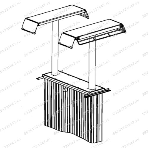 Двухплунжерный подъемник Nussbaum 2.35 TS