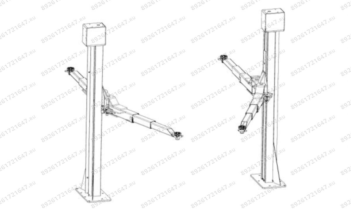  Электромеханический подъемник Nussbaum 2.50 SE (0)