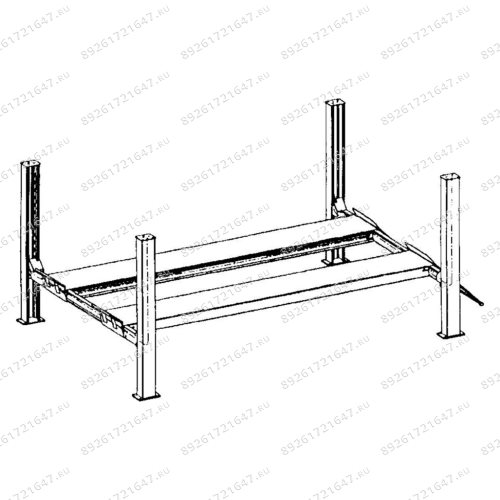 Четырехстоечный подъемник Nussbaum 4.32