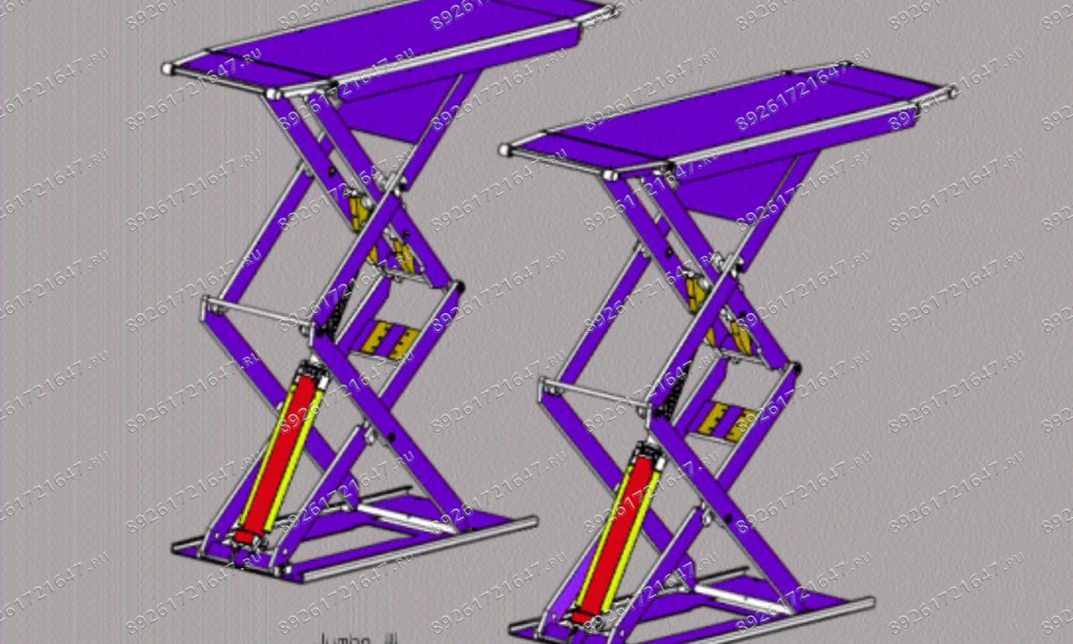  Ножничный подъемник Nussbaum Jumbo-III (0)