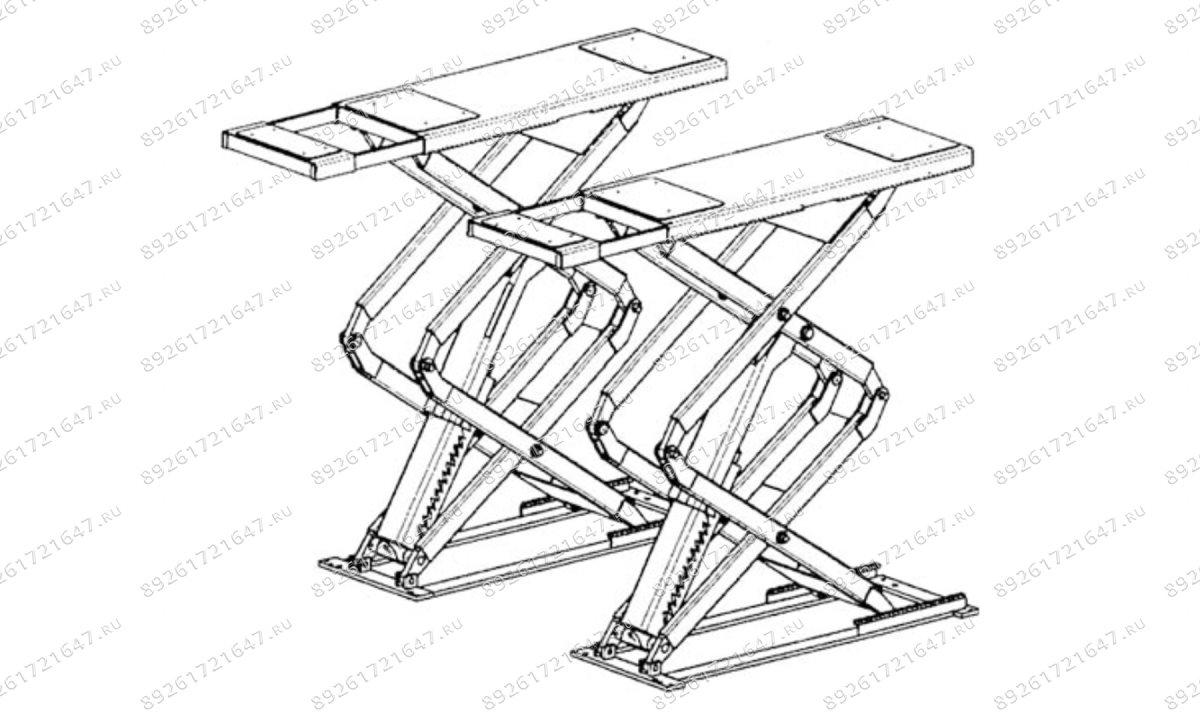  Подъемник ножничный Nussbaum Jumbo -Lift I 3000 (2003) (0)
