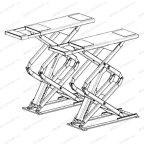  Подъемник ножничный Nussbaum Jumbo -Lift I 3000 (2003) мни (0)