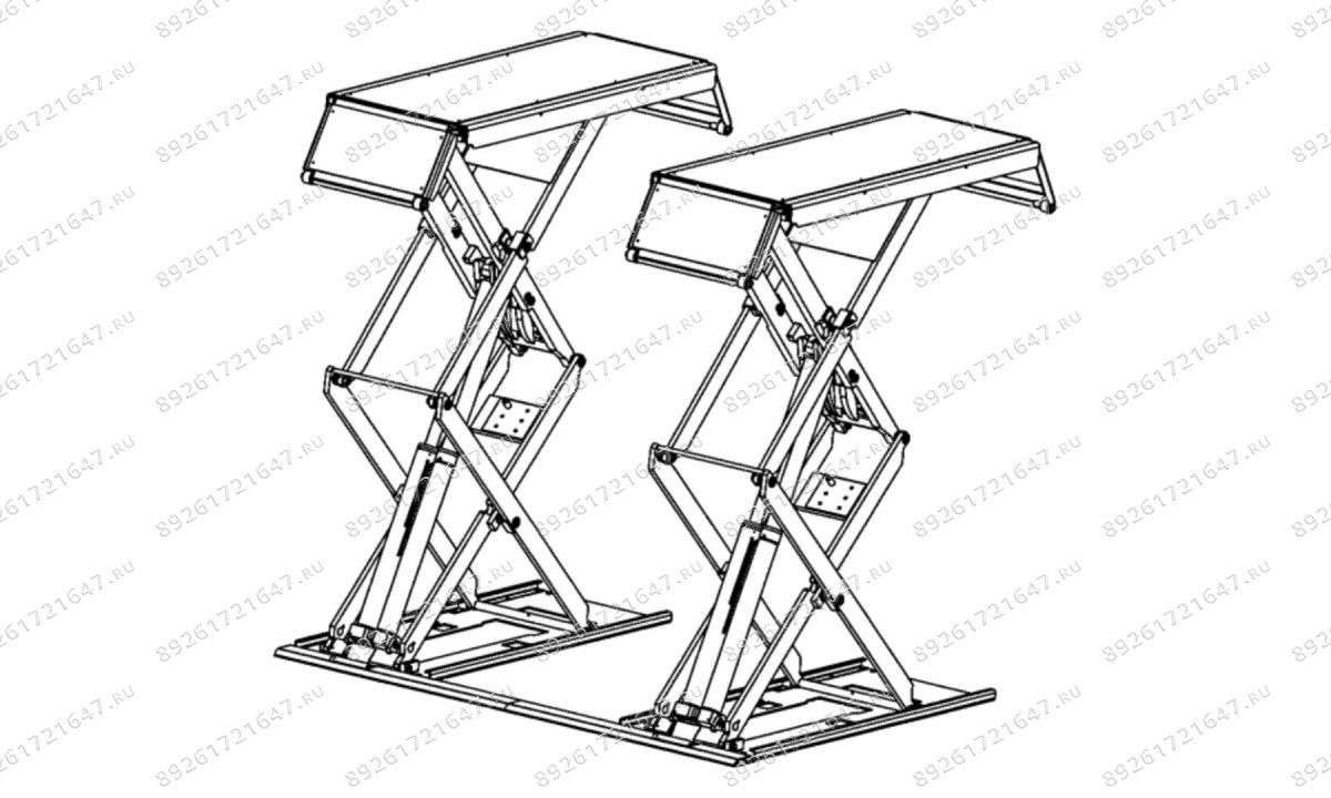  Ножничный подъемник Nussbaum JUMBO LIFT NT 3500 (0)