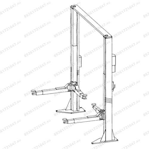Двухстоечный подъемник Nussbaum SPL 4000