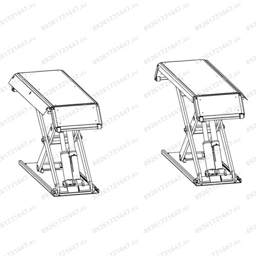 Ножничный подъемник Nussbaum SPRINTER NT