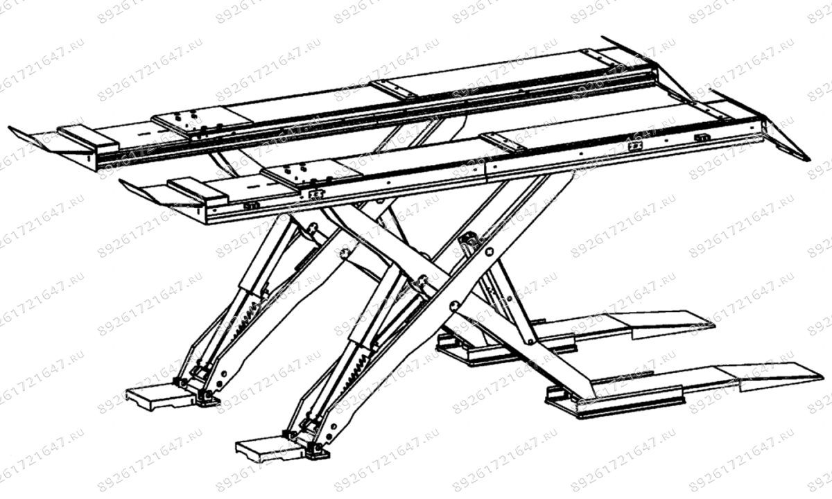  Ножничный подъемник Nussbaum UNI LIFT 4000 MB (0)