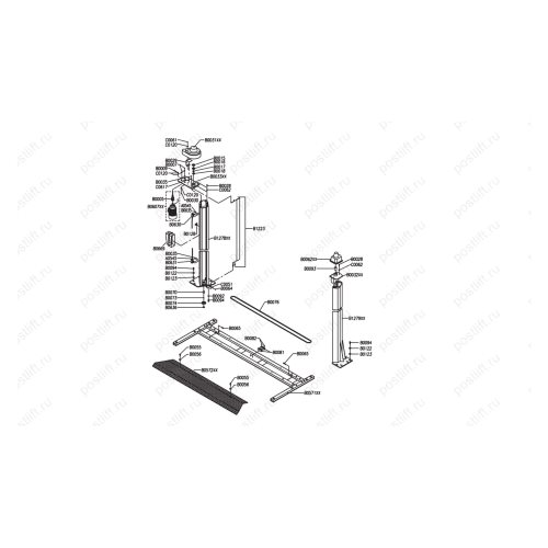 Двухстоечный подъемник 502