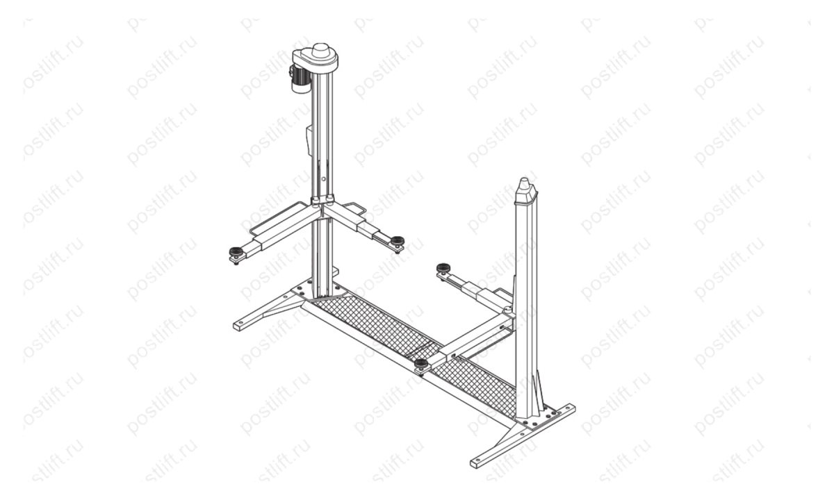 Подъемник двухстоечный электромеханический ОМА 503 (0)